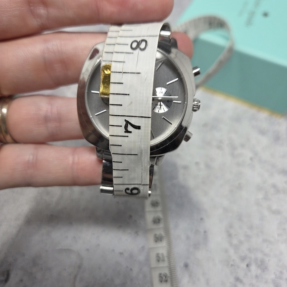 Kate Spade Silver Stainless Steel Brooklyn Chronograph Watch main image 4